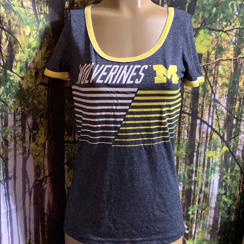 Michigan Wolverines women’s small shirt cotton